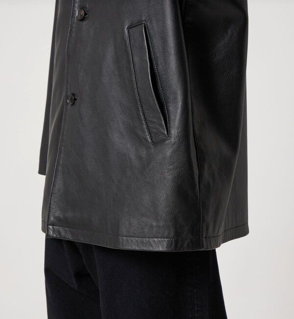 STEVEN ALAN「＜Steven Alan＞ シボ シープレザー カー コート」|その他|