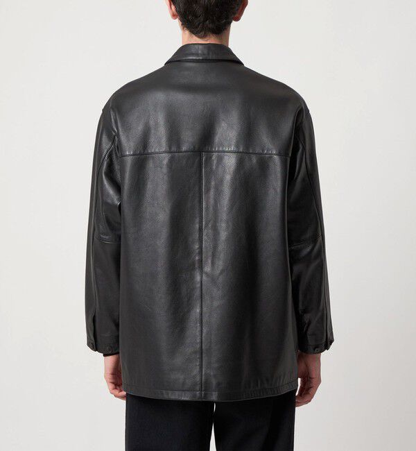 STEVEN ALAN「＜Steven Alan＞ シボ シープレザー カー コート」|その他|