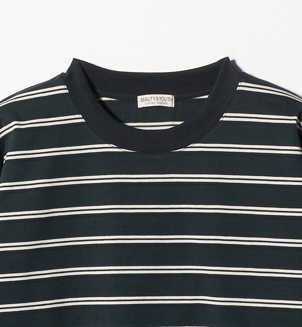 BEAUTY&YOUTH UNITED ARROWS「トリプル ボーダー スウェット Tシャツ」|Tシャツ・カットソー|