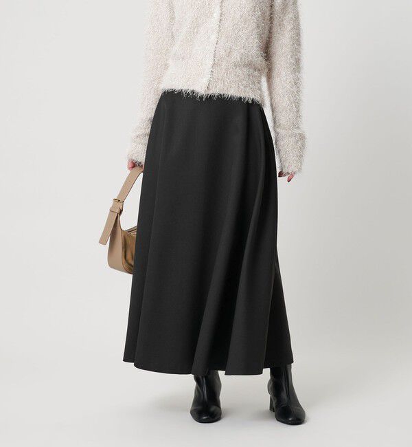 BEAUTY&YOUTH UNITED ARROWS「ポリエステルツイル サーキュラースカート ウォッシャブル」|フレア|