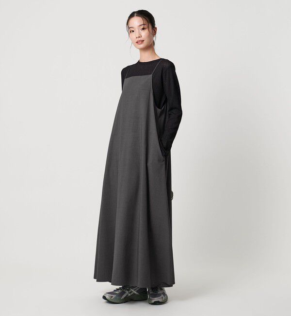 BEAUTY&YOUTH UNITED ARROWS「ポリエステルレーヨンブレンド フレア キャミソールワンピース」|ワンピース|