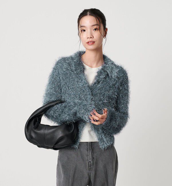 BEAUTY&YOUTH UNITED ARROWS「ポリエステル シャギーカーディガン ウォッシャブル」|カーディガン|