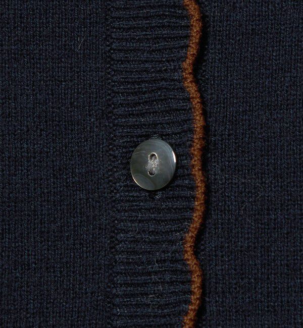 STEVEN ALAN「＜Steven Alan＞コットン カシミヤ ラッフル ニットベスト」|ベスト・ジレ|