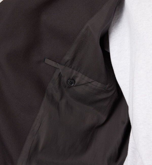 STEVEN ALAN「＜Steven Alan＞ ウール オックスフォード ダブルブレステッド 6B ジャケット」|テーラードジャケット|