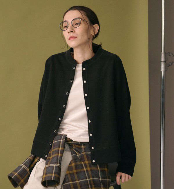 BEAUTY&YOUTH UNITED ARROWS「ダブルフェイス リングボタンカーディガン2 ウォッシャブル」|カーディガン|