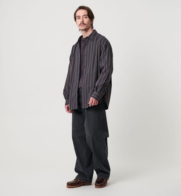 BEAUTY&YOUTH UNITED ARROWS「ネオ ピッチ ストライプ レギュラー シャツ FORM型」|シャツ・ブラウス|