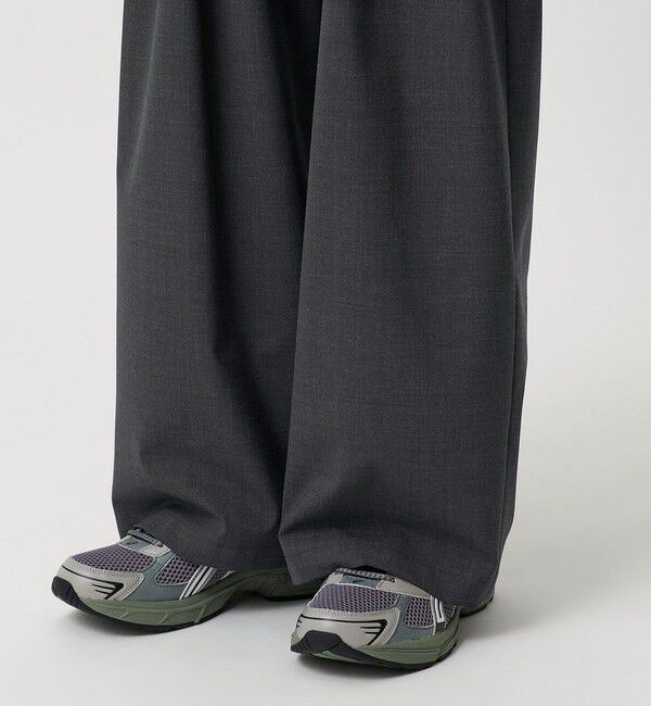 BEAUTY&YOUTH UNITED ARROWS「毛ポリエステルブレンド ワイドタックパンツ」|その他|