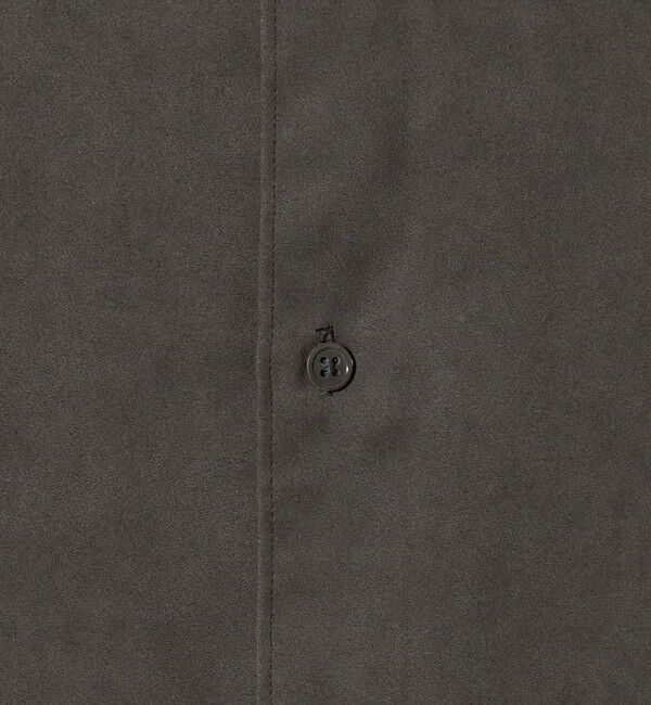 BEAUTY&YOUTH UNITED ARROWS「スエード タッチ レギュラー シャツ FORM型」|シャツ・ブラウス|