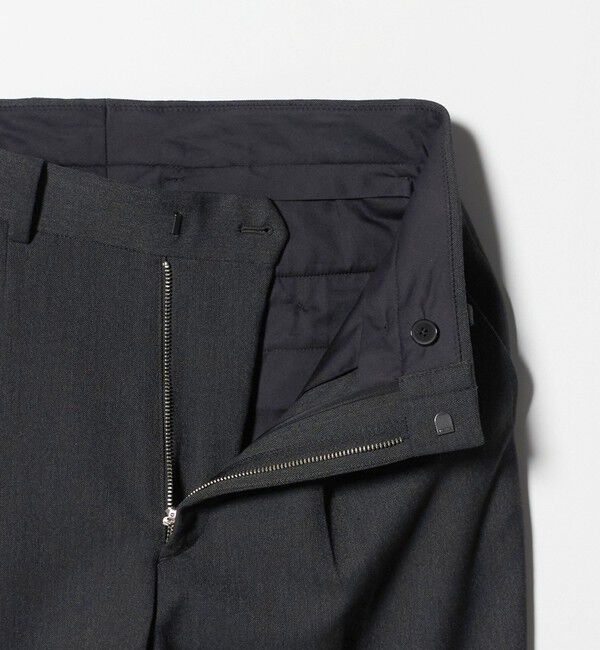 BEAUTY&YOUTH UNITED ARROWS「アルガン TR 1プリーツ テーパード パンツ NO.7」|チノ|