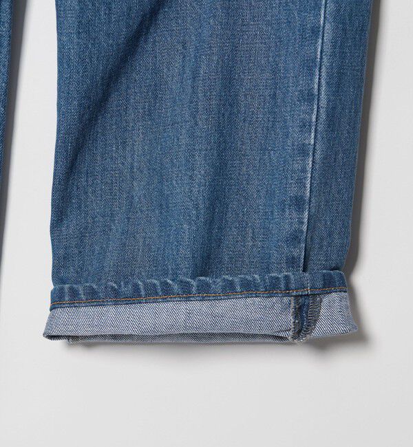 STEVEN ALAN「＜Steven Alan＞コットン デニム ストレート パンツ」|デニム|