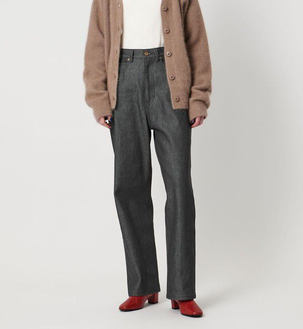 STEVEN ALAN「＜Steven Alan＞コットン デニム ストレート パンツ」|デニム|