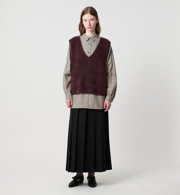 STEVEN ALAN「＜Steven Alan＞プリーツ ロング スカート」|スカート|