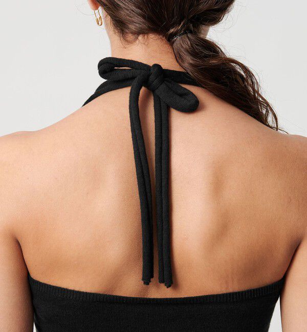 ATTISESSION「＜ATTISESSION＞ホルターネック ニット トップス」|キャミソール|