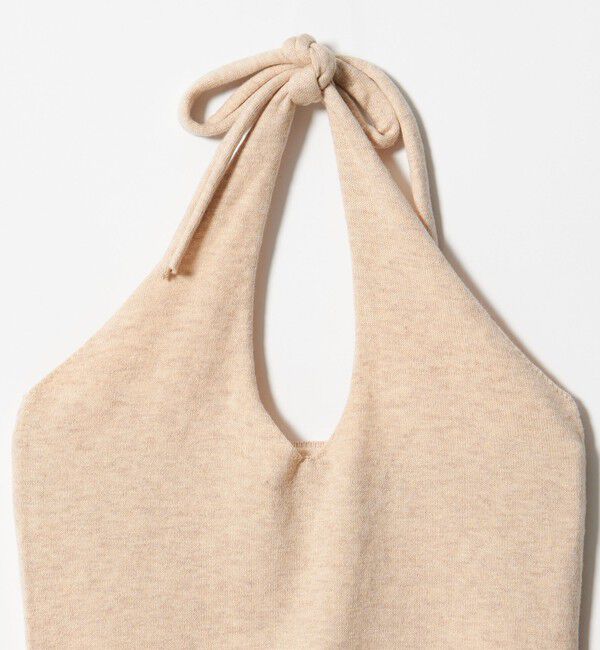 ATTISESSION「＜ATTISESSION＞ホルターネック ニット トップス」|キャミソール|