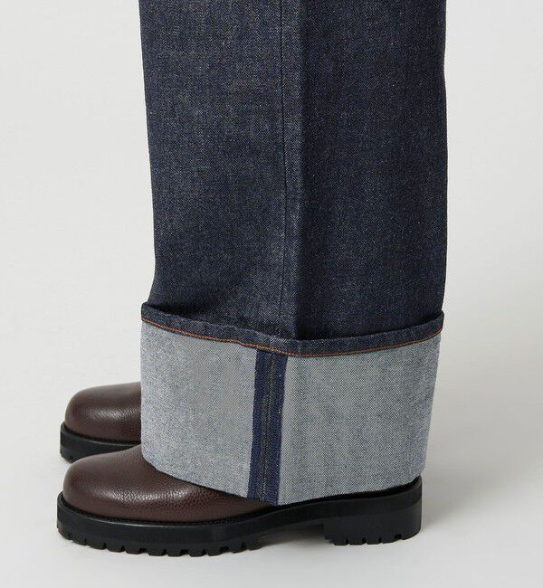 MONKEY TIME「デニム ロールアップ バギー パンツ」|チノ|