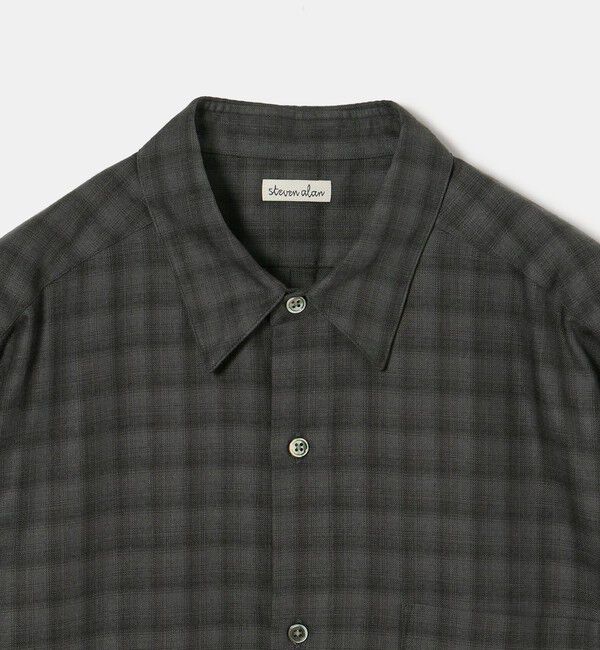 STEVEN ALAN「＜Steven Alan＞ ネル  オンブレー チェック レギュラーカラー シャツ NARROW」|シャツ・ブラウス|