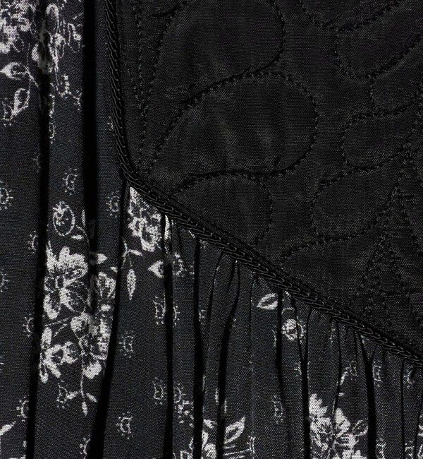 BEAUTY&YOUTH UNITED ARROWS「【別注】＜ne Quittez pas＞プリントヨークドレス」|ワンピース|