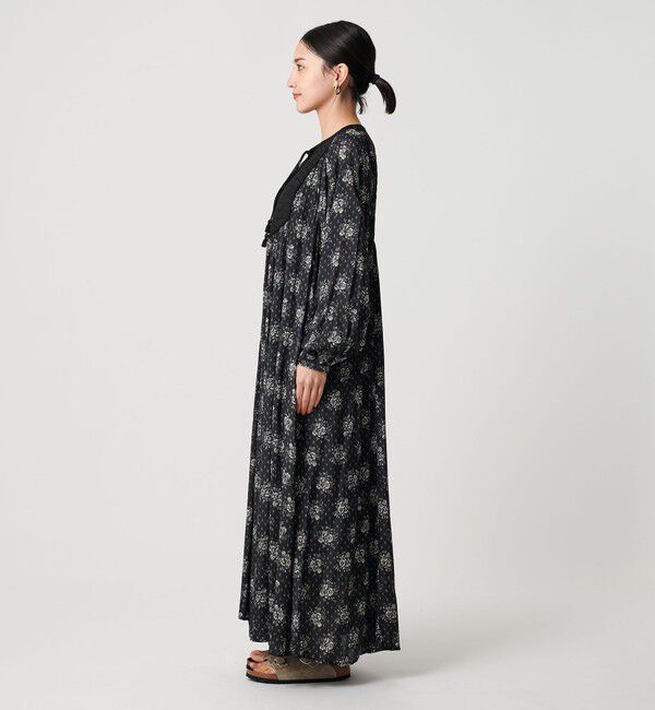 BEAUTY&YOUTH UNITED ARROWS「【別注】＜ne Quittez pas＞プリントヨークドレス」|ワンピース|