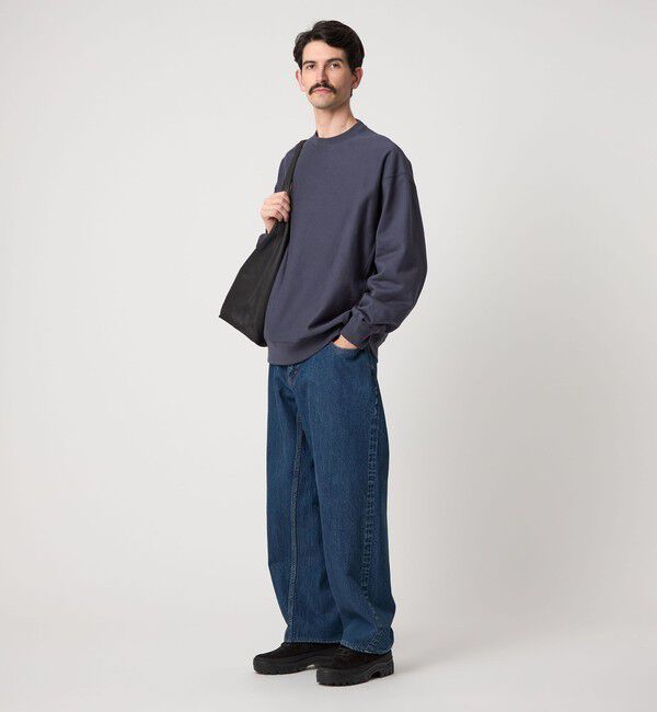 STEVEN ALAN「＜Steven Alan＞ キモウ ウラケ セットイン クルーネック スウェット」|スウェット・ジャージ|