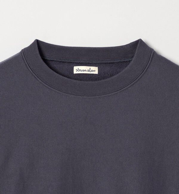 STEVEN ALAN「＜Steven Alan＞ キモウ ウラケ セットイン クルーネック スウェット」|スウェット・ジャージ|