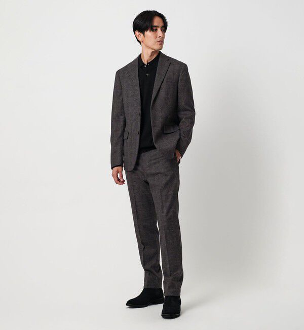 BEAUTY&YOUTH UNITED ARROWS「ストレッチ サキソニー 2B ジャケット セットアップ対応」|テーラードジャケット|