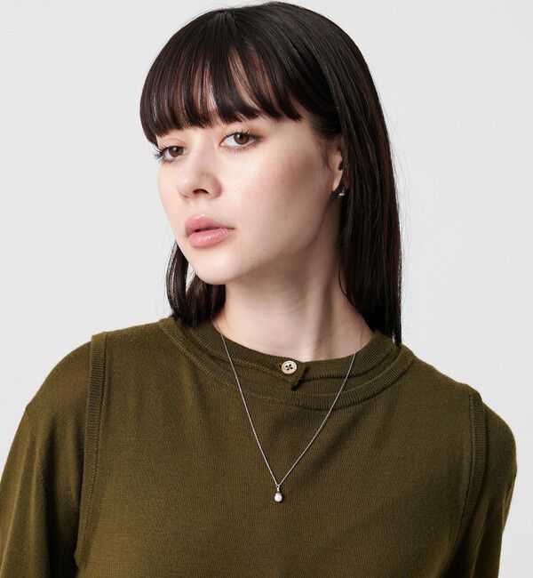 BEAUTY&YOUTH UNITED ARROWS「ワン パールモチーフ ネックレス」|ネックレス|