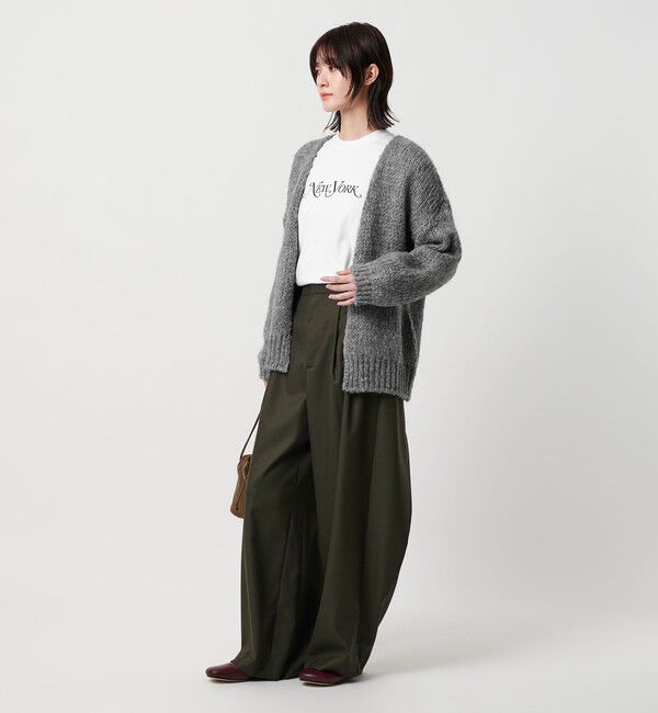 BEAUTY&YOUTH UNITED ARROWS「【別注】＜TRICOTS JEAN MARC＞ミドルゲージ ノーボタンカーディガン」|カーディガン|