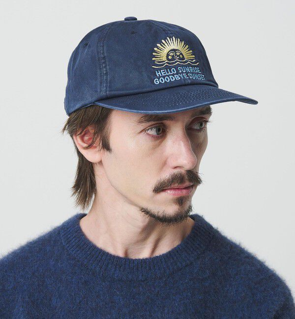 BEAUTY&YOUTH UNITED ARROWS「＜HELLO SUNRISE＞90s ロゴ 6パネル キャップ」|キャップ・キャスケット|