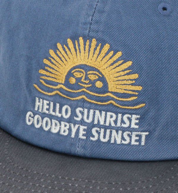 BEAUTY&YOUTH UNITED ARROWS「＜HELLO SUNRISE＞90s ロゴ 6パネル キャップ」|キャップ・キャスケット|