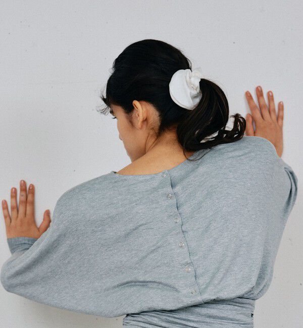 BEAUTY&YOUTH UNITED ARROWS「＜heyep＞Silk Heart Scrunchie ハート シュシュ/Medium」|ヘアゴム・シュシュ|