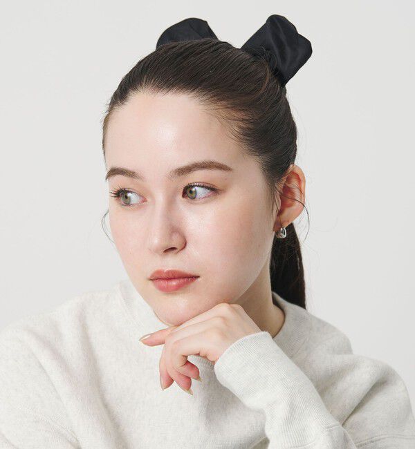 BEAUTY&YOUTH UNITED ARROWS「＜heyep＞Silk Heart Scrunchie ハート シュシュ/Medium」|ヘアゴム・シュシュ|