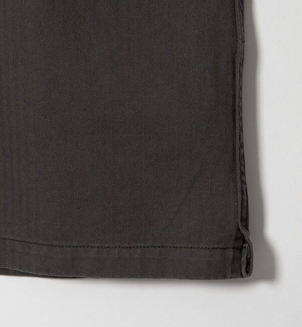 MONKEY TIME「ドビー ヘリンボーン ミリタリー シャツ」|シャツ・ブラウス|