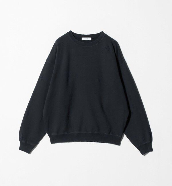 MONKEY TIME「フレンチテリー ディストレスト クルーネック」|Tシャツ・カットソー|