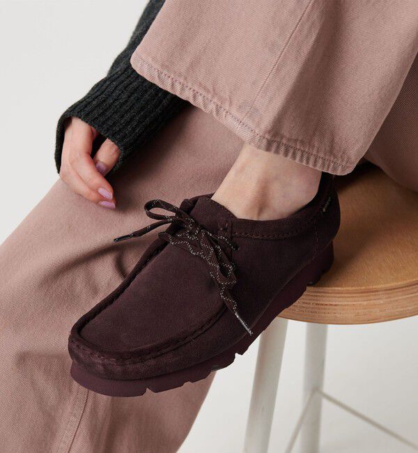 BEAUTY&YOUTH UNITED ARROWS「＜Clarks Originals＞ワラビーブーツ パープル GORE-TEX」|その他|PURPLE