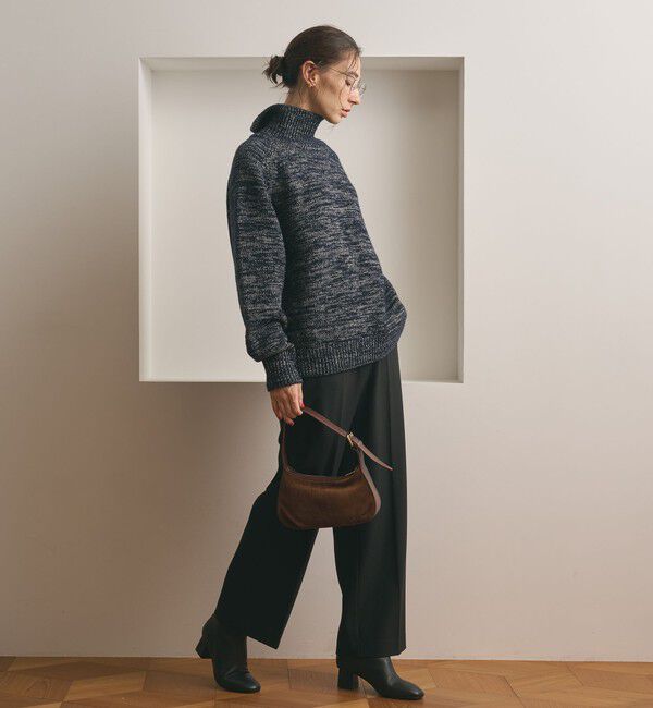 BEAUTY&YOUTH UNITED ARROWS「裏起毛バックゴム ストレートパンツ ウォッシャブル」|スラックス|