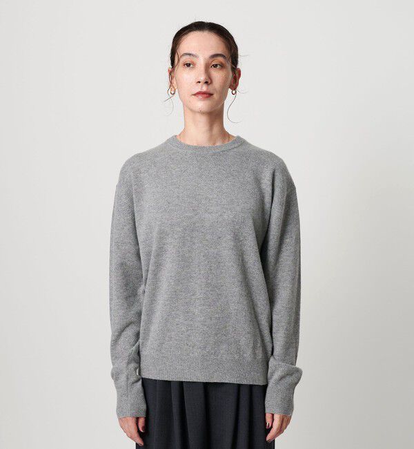 BEAUTY&YOUTH UNITED ARROWS「ウールカシミヤ クルーネックニット＆ストール ウォッシャブル」|ニット・セーター|