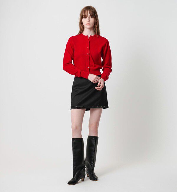 ATTISESSION「＜ATTISESSION＞スパンコール ライン ミニスカート 」|スカート|