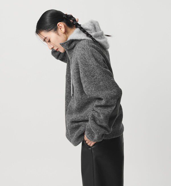 BEAUTY&YOUTH UNITED ARROWS「カシミヤニット フードプルオーバー」|ニット・セーター|