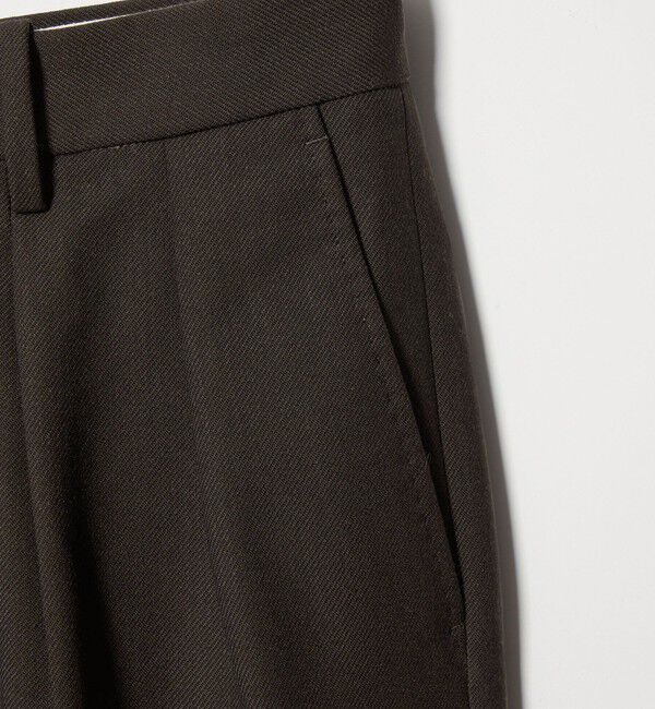 STEVEN ALAN「＜Steven Alan＞ ヴィンテージツイル インツープリーツ ドレス トラウザーズ」|スラックス|