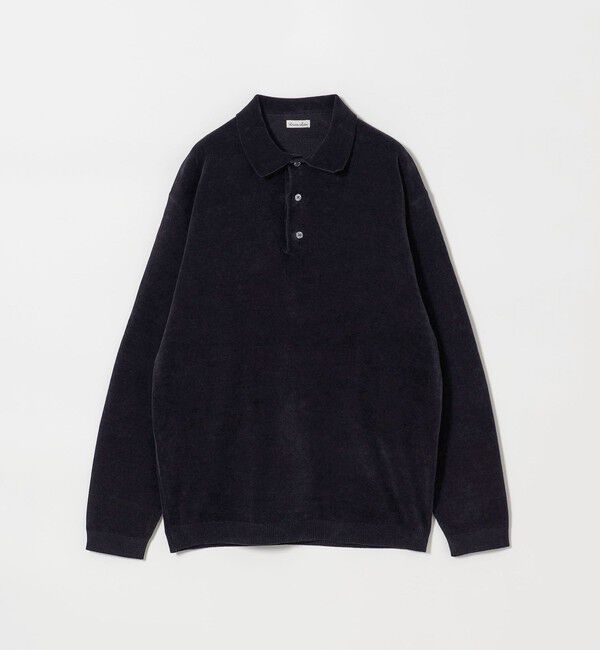 STEVEN ALAN「＜Steven Alan＞ 3B コットン ニット ポロシャツ」|ニット・セーター|