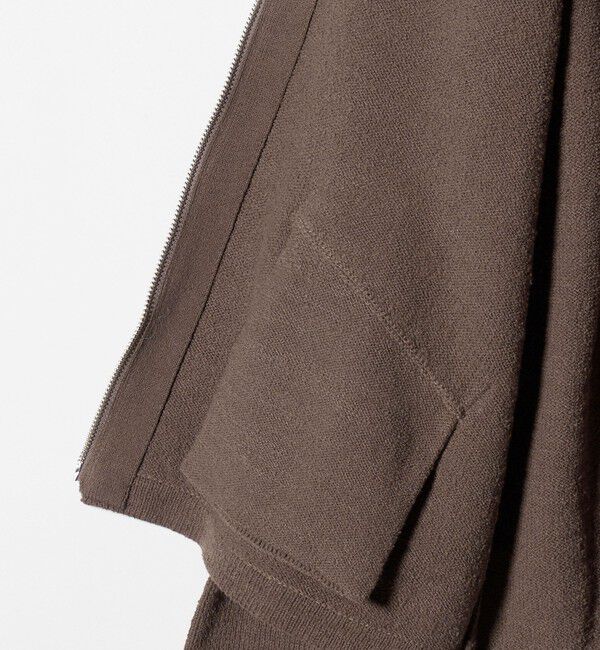 BEAUTY&YOUTH UNITED ARROWS「スラビー ポロニット ジャケット」|カーディガン|