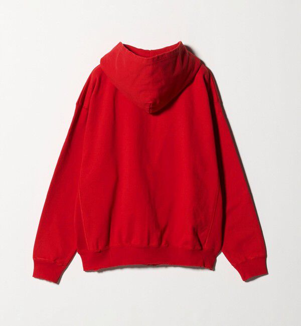 BEAUTY&YOUTH UNITED ARROWS「クラッシュ スウェット ジップ フーディ」|パーカー|