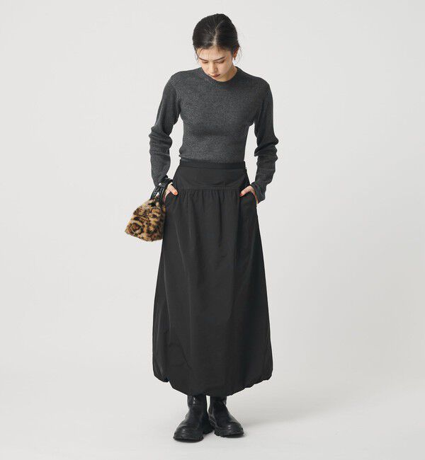 BEAUTY&YOUTH UNITED ARROWS「ポリエステル バルーンスカート」|スカート|