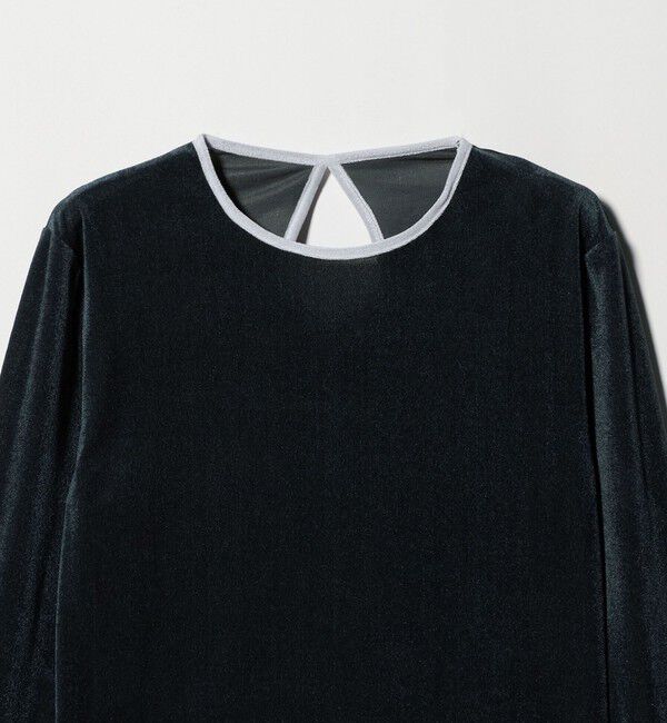 BEAUTY&YOUTH UNITED ARROWS「シアーベロア リンガーロングスリーブTシャツ」|Tシャツ・カットソー|