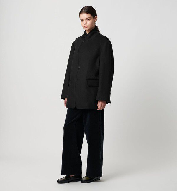 ATTISESSION「＜ATTISESSION＞ビーバー ビッグ コートジャケット」|テーラードジャケット|