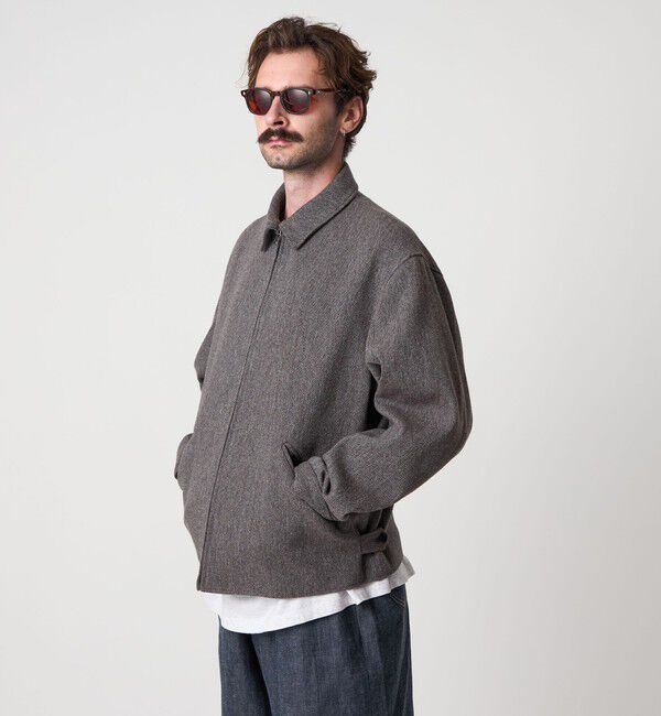 STEVEN ALAN「＜Steven Alan＞ クッキークロス ワーク ブルゾン」|ブルゾン・スタジャン|