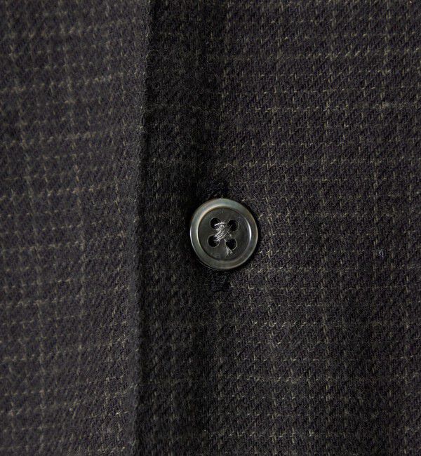 STEVEN ALAN「＜Steven Alan＞ ネル マイクロチェック オープンカラー シャツ BOX」|シャツ・ブラウス|