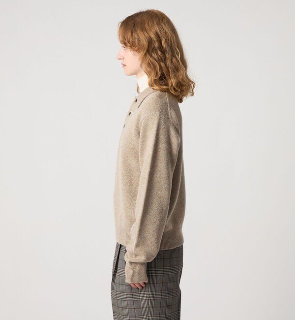 STEVEN ALAN「＜Steven Alan＞ウール カシミヤ ポロニット」|ニット・セーター|