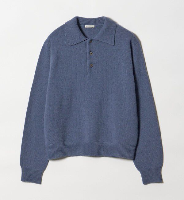 STEVEN ALAN「＜Steven Alan＞ウール カシミヤ ポロニット」|ニット・セーター|