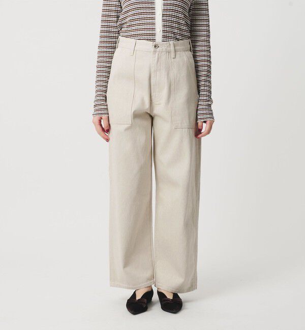 BEAUTY&YOUTH UNITED ARROWS「コットンデニム ペインターパンツ」|デニム|